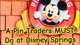 Pin Traders Disney SpringsThe Ultimate Pin Trading Store Experience VlogWalt Disney World 9324 [upl. by Tay]