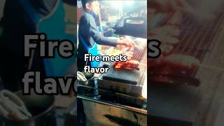 Fire Meets Flavor🔥🍢 BBQ NightMarket StreetFood ThailandEats BBQDelights FoodLovers shorts [upl. by Eniamor472]