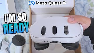 Preparing For Batman Arkham Shadow  Meta Quest 3 Unboxing amp First Impressions As A VR Newb [upl. by Abbotson]