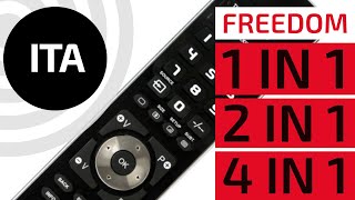 Come programmare il telecomando universale Freedom 1 in 1  2 in 1  4 in 1 [upl. by Caitlin]