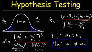 Hypothesis Testing  Difference of Two Means  Students Distribution amp Normal Distribution [upl. by Lucy]