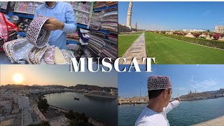 Muscat Exploring the capital of Oman🇴🇲 [upl. by Enyrhtac]