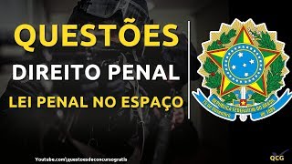 Questões de Direito Penal sobre Lei Penal no Espaço [upl. by Trin366]