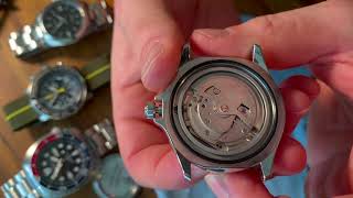 Orient Ray II Crystal Swap [upl. by Esiuqcaj]