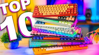 Top 10 Budget Mechanical Keyboards [upl. by Beitz891]