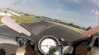 Magny Cours en S1000RR  22 juillet 2012  sortie EYBIS [upl. by Sirois]