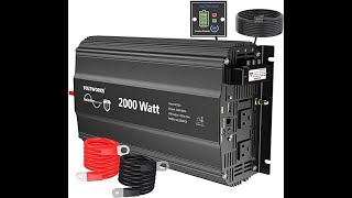 VOLTWORKS 2000W  12V Power Inverter 18 month warranty 199 [upl. by Holms]