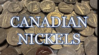 COIN COLLECTING WITH MARK CANADIAN NICKELS [upl. by Norvil825]