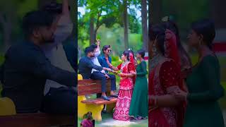 Gunda ka sath kyu nahi chhodata wedding punjabi couple Shorts [upl. by Hachmann521]