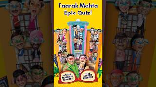 Taarak Mehta Quiz  Tarak Mehta ka Oolta chashmah quiz  TMKOC quiz shorts tmkoc trending [upl. by Noevad974]