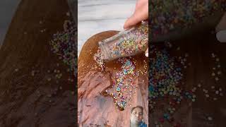 How To Make Homemade Dolphin chocolate Icecream Or Cake Decoration amp Sprinkles chocolate dolphin [upl. by Nicolle959]