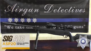 Sig Sauer ASP20 Break Barrel Air Rifle quotComplete Reviewquot Sig Air By Airgun Detectives [upl. by Enelloc530]