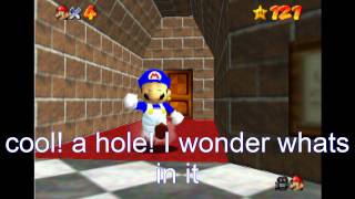 super mario 64 bloopers the mystery of the chest [upl. by Adiaj]