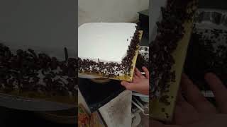 Black forest cake one half kg tenali telugu food cake homemade cakedecoration thank you [upl. by Jilli]