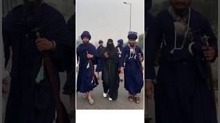 Sana Ansari with Sikh brothers  Mashallah  islamic hajj reels [upl. by Dora]