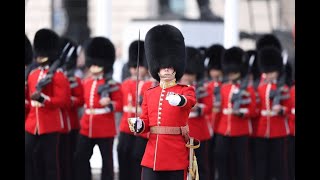 Trooping The Colour 2015 Queens Official Birthday Parade Welsh Guards [upl. by Serica416]