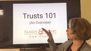 Trusts 101  Estate Planning With Trusts [upl. by Fitzger]