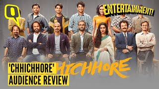 Audience Review of Chhichhore  The Quint [upl. by Adiehsar]