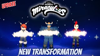 Miraculous Ladybug Roblox RP Update New Transformation Caprikid Minotaurox amp Roosterbold [upl. by Muhammad602]