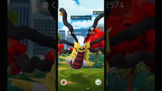 POKEMON Go new Giratina raid plz subscribe my channel very close for 100 subscriber pokemongo [upl. by Otrebtuc]