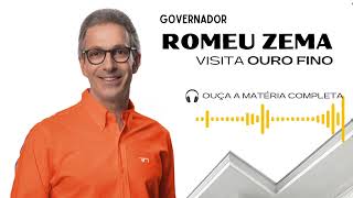 Visita de Romeu Zema a Ouro Fino [upl. by Eatnuahc]