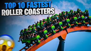 TOP 10 FASTEST ROLLERCOASTERS  Would you have the nerve to RIDE [upl. by Schouten]