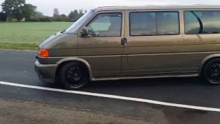 Vw t4 25 tdi sound 70mm Abgasanlage [upl. by Vincelette]