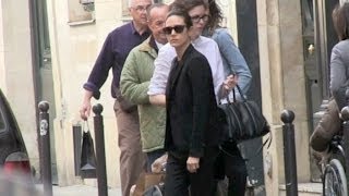 EXCLUSIVE Jennifer Connelly and daughter Agnes at Bon Ton store in Paris [upl. by Dody]