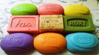 ASMR DRY SOAP CUTTING  COLORFUL DRY SOAP CARVING  Резка сухого мыла [upl. by Aaronson]