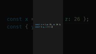 how to use the destructuring assignment syntax to destructure an object in JavaScript coding [upl. by Aranat]