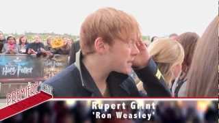 Harry Potter Studio TourGrand Opening Interviews [upl. by Scholz248]