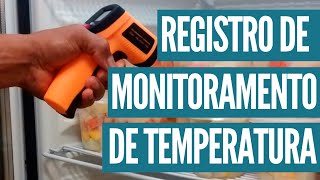 REGISTRO DE MONITORAMENTO DE TEMPERATURA [upl. by Glover]