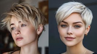 Most Beautiful Short Hair cut and bob hair cut for women [upl. by Kcod]