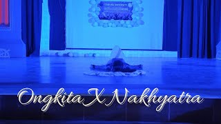 Ongkita X Nakhyatra  Dance performance  Tripura university cultural night [upl. by Wolff]