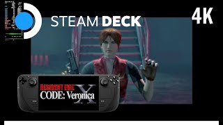 Handheld Steam Deck Docked on 4K TV Resident Evil Code  Veronica Gameplay [upl. by Lavern]