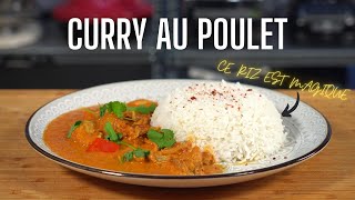 MON CURRY AU POULET  FOOD IS LOVE [upl. by Yrem]