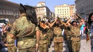 Fanfara Bersaglieri 141° Breccia di Porta Pia 2011  Concerto Altare della Patria [upl. by Esmerolda]