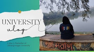 A day in Ramadan at Jahangirnagar University  A day in life as University student [upl. by Airdnaz]