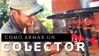 Como armar un colector de tanque de agua [upl. by Ennahgiel873]