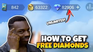 HOW TO GET FREE DIAMONDS IN MOBILE LEGENDS 2024 [upl. by Llener]