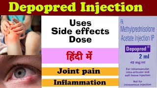 Depopred 2ml injection use hindi  depopred 40mg injection  depopred 40mg [upl. by Swithbart737]