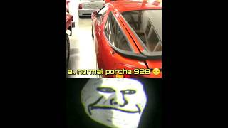 Jet powered porsche 928  ☠☠ porsche shorts car [upl. by Norda]