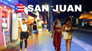 🇵🇷 SAN JUAN NIGHTLIFE CONDADO DISTRICT PUERTO RICO 4K TOUR [upl. by Thetisa785]