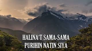 Halinat Sama  sama with lyrics [upl. by Sibell]