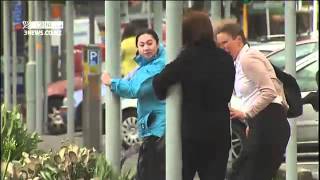 20111121  3NEWS  WELLINGTON WIND TOO STRONG FOR SOME RAW FOOTAGE [upl. by Fulbert154]