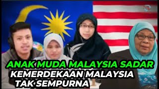 KEMERDEKAAN MALAYSIA YANG BELUM SEMPURNAVIDEO REACTION [upl. by Aihtnys920]