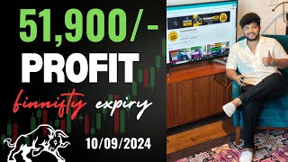 51900 PROFIT FINNIFTY EXPIRY [upl. by Mandy]