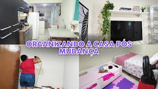 ORGANIZANDO A CASA PÓS MUDANÇA  Maria Eduarda [upl. by Ocana]