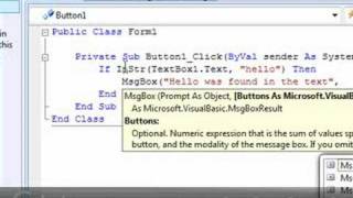 How to find a WordCharText in a Text vb 2008 [upl. by Aurel]