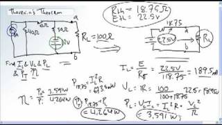 Thevenin Theorem Part 5 [upl. by Aleuqahs]